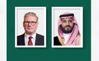 ولي العهد السعودي ورئيس وزراء بريطانيا