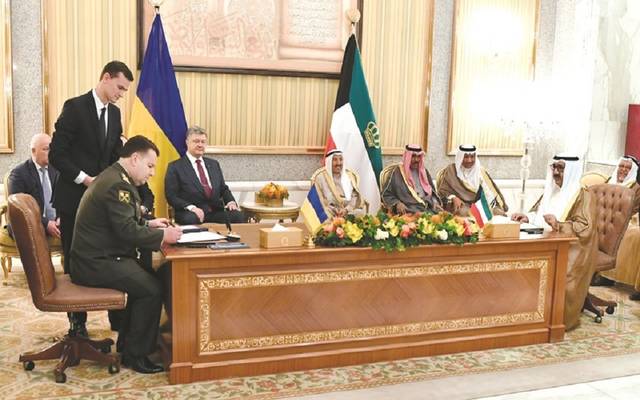 الكويت توقع اتفاقية للتعاون العسكري مع أوكرانيا