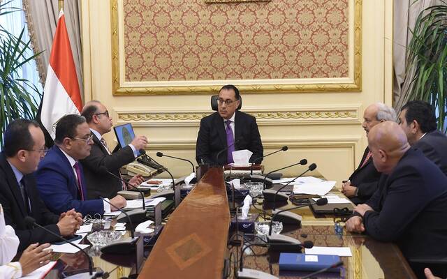 اجتماع رئيس وزراء مصر مع مسئولي شركة "مودرن للتنمية والاستثمار"
