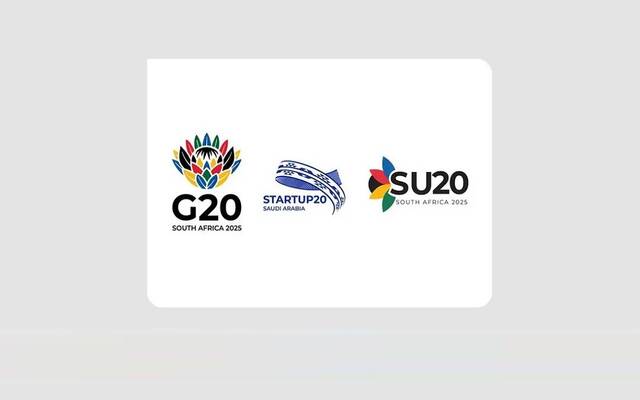 شعار قمة الشركات الناشئة لمجموعة العشرين (Startup20) بجمهورية جنوب إفريقيا