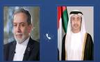 الشيخ عبدالله بن زايد آل نهيان نائب رئيس مجلس الوزراء وزير الخارجية الإماراتي عباس عراقجي وزير خارجية الجمهورية الإسلامية الإيرانية