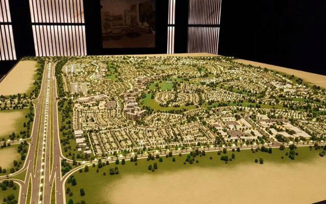 مخطط مشروع إعمار الجنوب - الصورة من حساب الشركة على تويتر