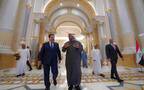 رئيس دولة الإمارات يستقبل رئيس مجلس الوزراء العراقي في قصر الوطن