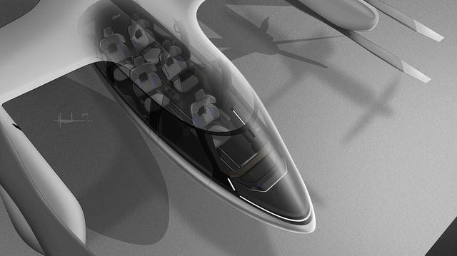 Do you know features set for Hyundai-Uber Air vehicle?