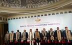 محمد فريد صالح وزير الاستثمار والتجارة الخارجية المصري في إطار مشاركته في أعمال الاجتماع السادس عشر لوزراء تجارة تجمع «بريكس»