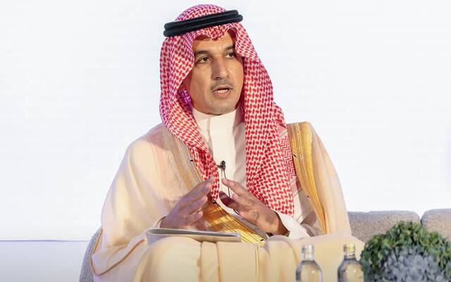وكيل وزارة الصناعة للتطوير التعديني تركي البابطين خلال قمة فايننشال تايمز للمعادن والتعدين 2025