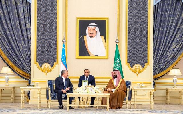 ولي العهد السعودي ورئيس أوزبكستان يبحثان فرص التعاون في شتى المجالات