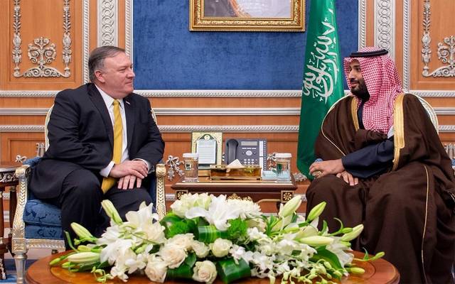 ولي العهد السعودي يبحث المستجدات الإقليمية مع وزير الخارجية الأمريكي