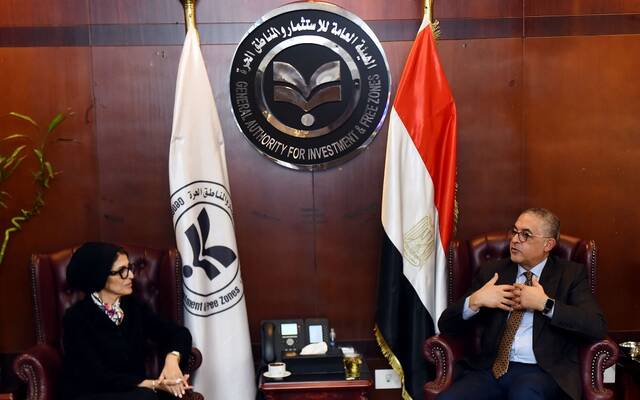 حسام هيبة الرئيس التنفيذي للهيئة العامة للاستثمار والمناطق الحرة