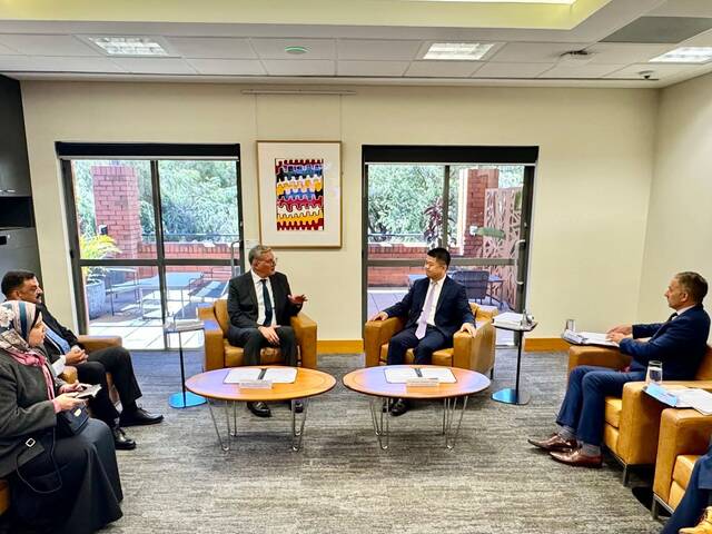 جانب من اللقاء