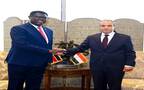 بدر عبدالعاطي وزير الخارجية والتعاون الدولي والمصريين بالخارج وماندي سيمايا كومبا وزير الخارجية والتعاون الدولي بجمهورية جنوب السودان