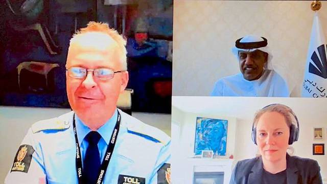 دبي والنرويج تبحثان سبل التعاون الجمركي لمواجهة كورونا