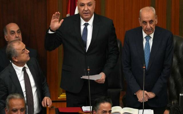 الرئيس اللبناني العماد جوزيف عون