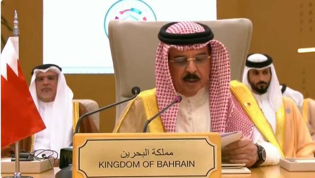 الملك حمد بن عيسى آل خليفة ملك مملكة البحرين