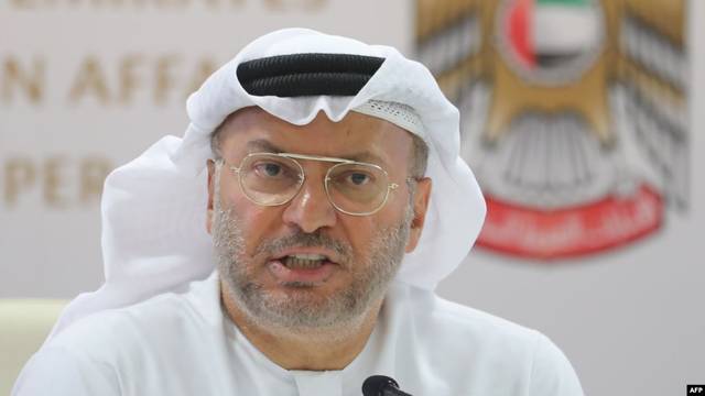 وزير الخارجية الإماراتي: تفادي التصعيد الطريق الوحيد لضمان أمن الخليج