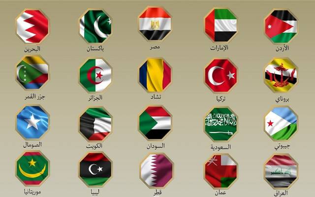 الدول العربية والإسلامية المصدرة للبيان