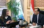 جانب من اجتماع رئيس الوزراء بوزيرة الثقافة
