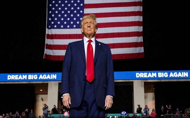 الرئيس الأمريكي المنتخب دونالد ترامب
