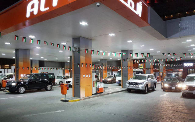 إحدى محطات الوقود التابعة للشركة في الكويت