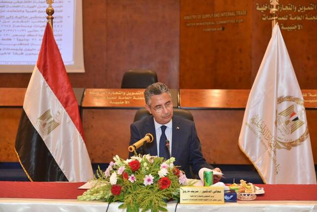 لجنة تابعة لـ"التموين" المصرية: 883 مليون جنيه قيمة التعاقدات خلال العام الجاري