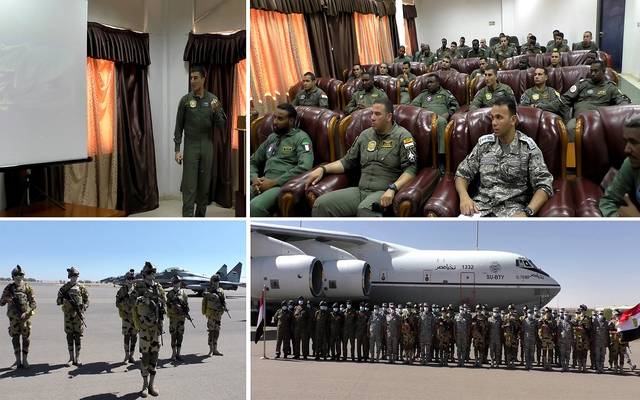 "نسور النيل -1"..تنفيذ أول تدريب جوي مشترك بين القوات المسلحة المصرية والسودانية