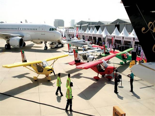 انطلاق معرض طائرات رجال الأعمال والطائرات الخاصة بدبي ديسمبر القادم