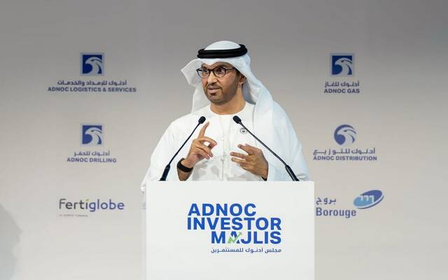 سلطان بن أحمد الجابر وزير الصناعة والتكنولوجيا المتقدمة العضو المنتدب والرئيس التنفيذي لـ "أدنوك"