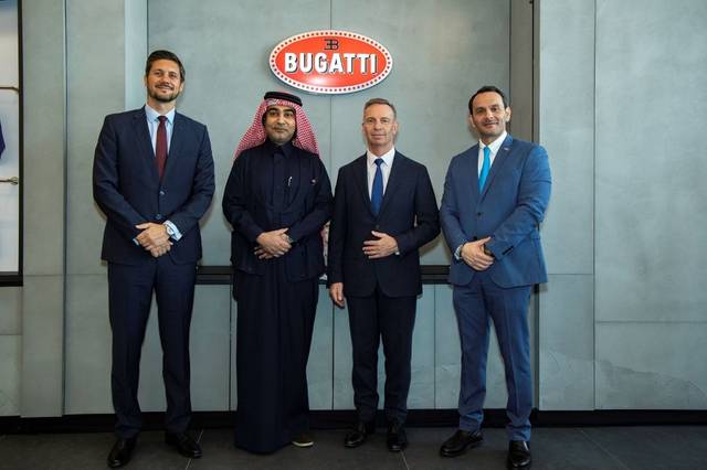 Saudi SAMACO inaugurates world’s largest Bugatti showroom