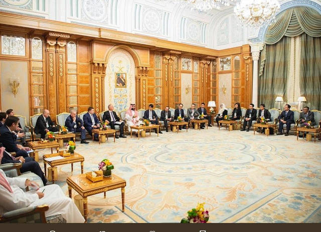 الأمير محمد بن سلمان يلتقي عدداً من رؤساء الصناديق السيادية