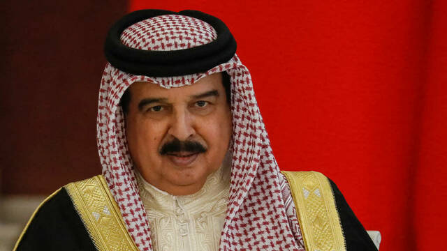 الملك حمد بن عيسى آل خليفة ملك مملكة البحرين
