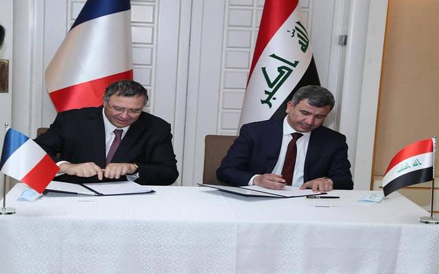 النفط العراقية توقع مذكرة تفاهم مع توتال الفرنسية لتطوير قطاع الطاقة