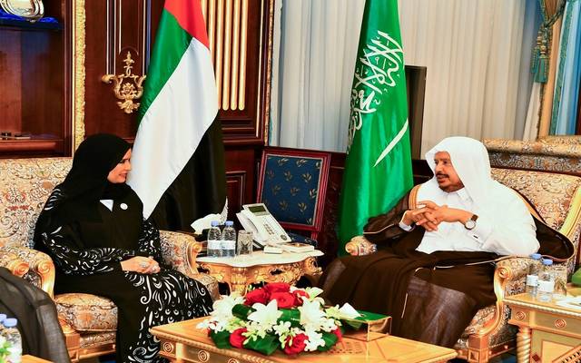 رئيسة "الوطني الاتحادي" بالإمارات تبحث التعاون البرلماني مع "الشورى السعودي"