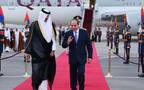 السيسي وأمير قطر - لقاء سابق