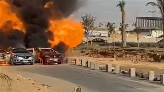 حريق الواحات