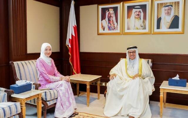 البحرين وبروناي تناقشان الارتقاء بالعلاقات الثنائية