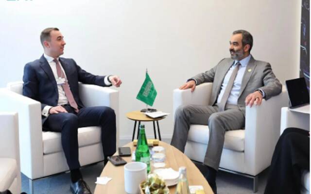 وزير الاتصالات وتقنية المعلومات المهندس عبدالله بن عامر السواحه ضمن مشاركة وفد المملكة في المنتدى الاقتصادي العالمي بدافوس