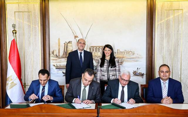 رانيا المشاط وزيرة التخطيط واللواء عمرو عبد الخالق