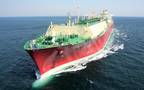 أحد السفن التابعة لشركة قطر لنقل الغاز المحدودة