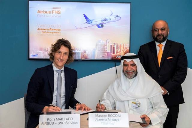 Jazeera Airways, Airbus ink Flight Hour Services deal