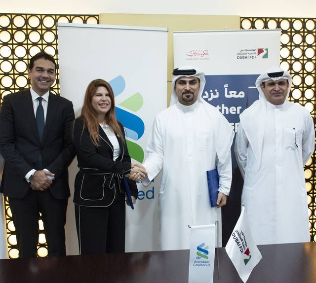 Dubai FDI, Standard Chartered Bank ink MoU to attract investments
