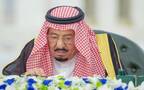 خادم الحرمين الشريفين الملك سلمان بن عبدالعزيز آل سعود خلال اجتماع مجلس الوزراء