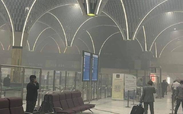 إخماد حريق بمطار بغداد الدولي.. والطيران المدني: الرحلات لم تتأثر