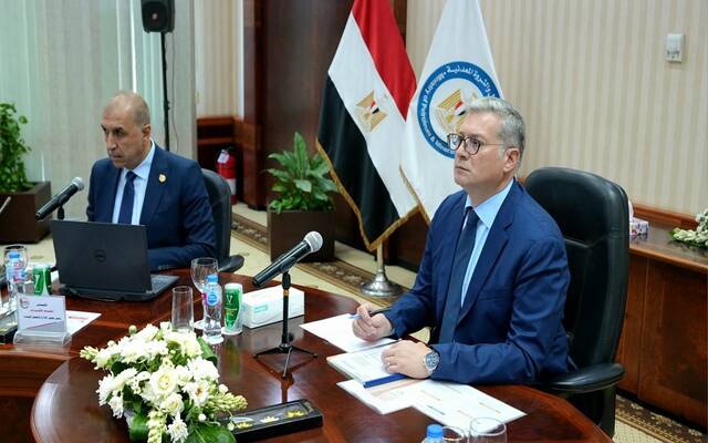 المهندس كريم بدوي وزير البترول والثروة المعدنية المصري