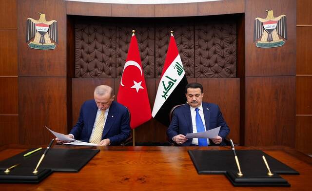 العراق وتركيا يبرمان اتفاقية بهدف تخصيص عادل للمياه العابرة للحدود