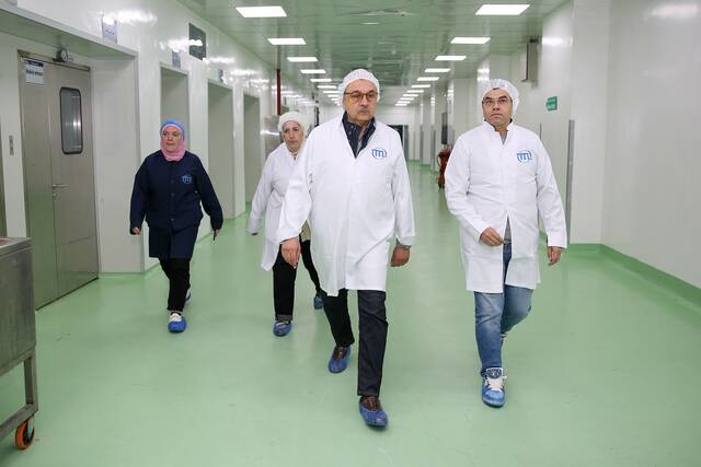 جانب من الزيارة