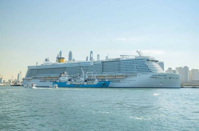 موانئ دبي تنفذ أول عملية تزويد بالغاز الطبيعي المسال بمنطقة الشرق الأوسط