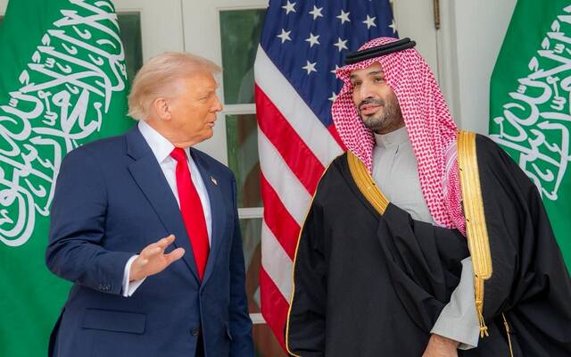 الرئيس الأمريكي دونالد ترامب وولي العهد السعودي الأمير محمد بن سلمان