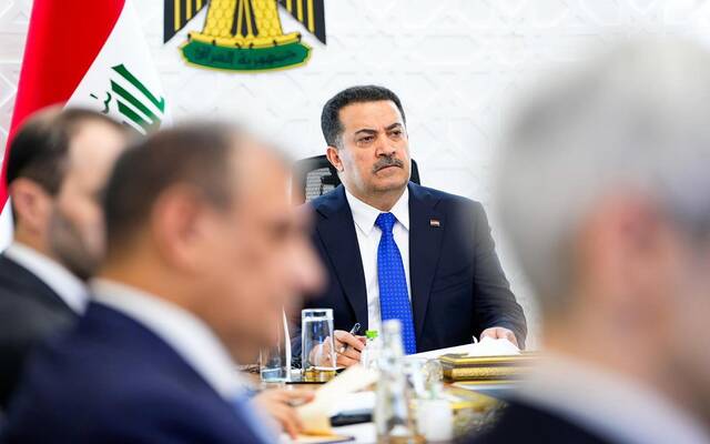 رئيس مجلس الوزراء العراقي محمد شياع السوداني