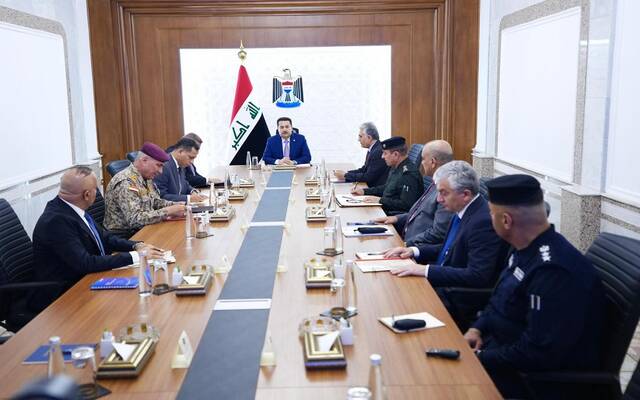 القائد العام للقوات المسلحة رئيس الوزراء محمد السوداني يرأس اجتماع اللجنة التحقيقية المشكلة لمعرفة ملابسات حادث حقل كورمور