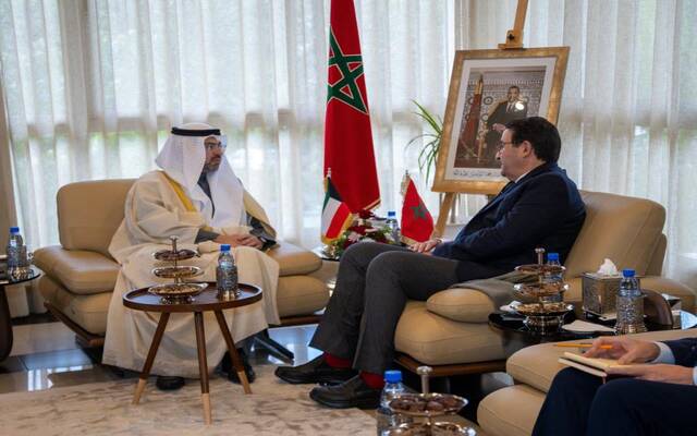 خلال اللقاء في مقر الوزارة بالمملكة المغربية